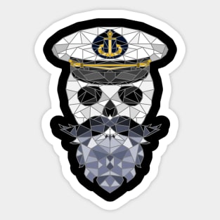 Captain Skull Sticker